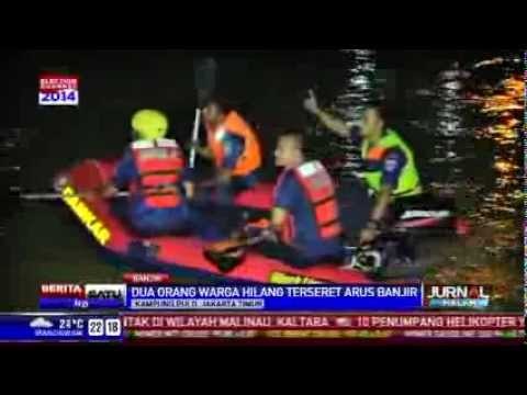 Dua Warga Kampung Pulo Hanyut Terseret Banjir