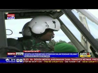 Helikopter Bell 412 Mendarat di Bandara Juwata