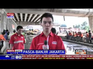 Banjir di Rawajati Kalibata Mulai Surut