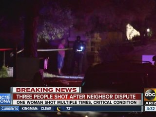 Three people shot in north Phoenix neighborhood