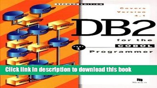 [Popular] DB2 for the COBOL Programmer, Part 1, 2nd Ed. Paperback Free