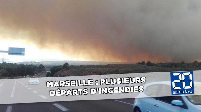 Marseille : Plusieurs départs d’incendies
