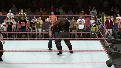 WWE 2K16 ron faarooq simmons v mark henry