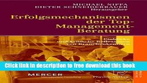 [Download] Erfolgsmechanismen der Top-Management-Beratung: Einblicke und kritische Reflexionen von