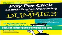 [Download] Pay Per Click Search Engine Marketing For Dummies Hardcover Collection