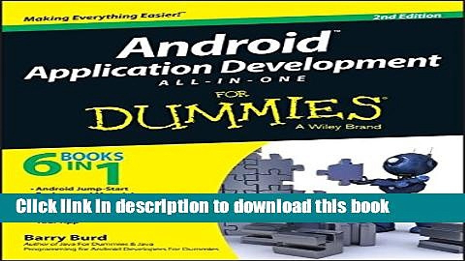 Android Application Development All-in-one For Dummies 2nd Edition Download