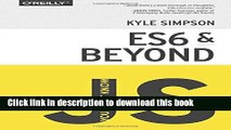 [Popular] You Don t Know JS: ES6   Beyond Paperback OnlineCollection