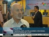 Palestina: Hamás rechaza normalizar relaciones con Israel