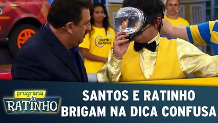 Santos e Ratinho brigam na Dica Confusa