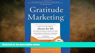Free [PDF] Downlaod  Gratitude Marketing: How You Can Create Clients For Life By Using 33 Simple