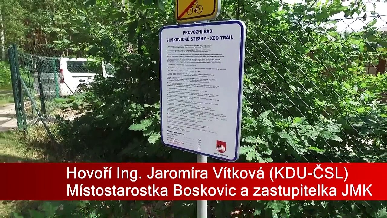 Otevření závodní cyklotrasy v Boskovicích 29. 6. 2016