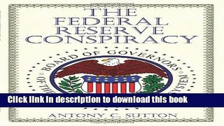 The Federal Reserve Conspiracy PDF Ebook
