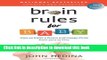 [Download] Brain Rules for Baby (Updated and Expanded): How to Raise a Smart and Happy Child from