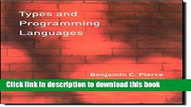 [Download] Types and Programming Languages (MIT Press) Kindle Collection