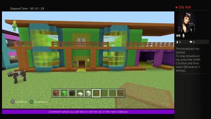 GAM3RLUVSCAK3's Live PS4 a tutorial on how to build my fav house an more (4)