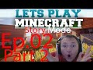 MINECRAFT STORY MODE -  Episode 2 - Part 2 - Live Gameplay Commentary