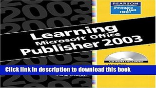 [Download] Learning Series (DDC): Learning Microsoft Office Publisher 2003 Kindle Collection