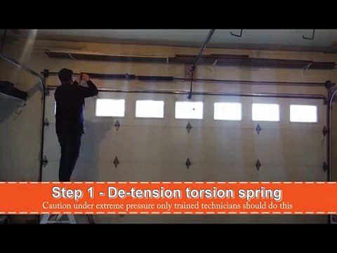 How to fix a garage door spring in 9 steps! Red Deer Garage Door Services