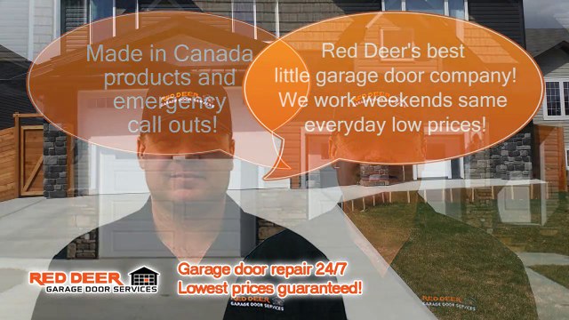 Garage Door Repair, Sales, Installation, Springs - Red Deer, Lacombe, Sylvan Lake