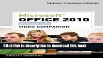 [Download] Video DVD for Shelly/Vermaat s Microsoft Office 2010: Introductory (Shelly Cashman
