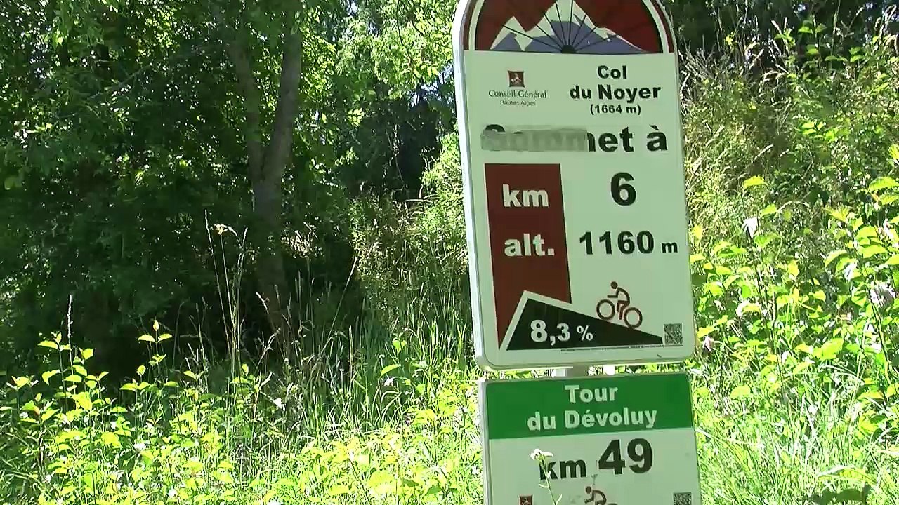 Hautes-Alpes: Le col du Noyer réservé aux cyclistes