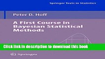[Popular] A First Course in Bayesian Statistical Methods Paperback Free
