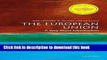 [Popular] The European Union: A Very Short Introduction Kindle Free