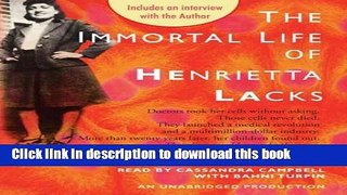 [Read PDF] The Immortal Life of Henrietta Lacks The Immortal Life of Henrietta Lacks Ebook Free