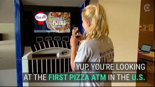 Witness America's first pizza ATM, the peak of our nation's history - Circa