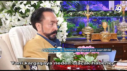 Adnan Oktar'ın 15 Temmuz darbe girişimi gecesi hükümetimize ve halkımıza desteğini dakika dakika izleyin.