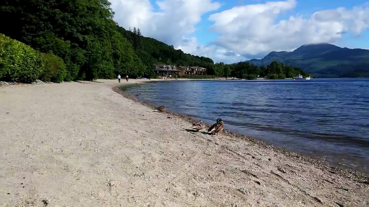 Beach at Luss, Loch Lomond, Scotland