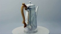 Sterling Silver Coffee Pot - Antique Victorian - AC Silver (A5862)