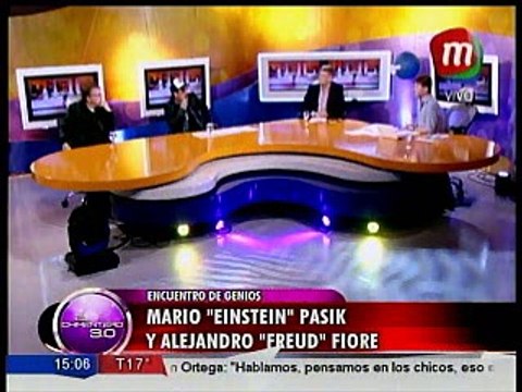 Mario Pasik y Alejandro Fiore en el Chimentero 3.0