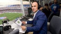 Carles Vich, stadium announcer for the Joan Gamper Trophy