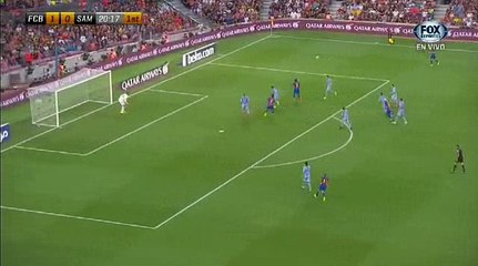Leo Messi Goal HD - Barcelona 2-0 Sampdoria 10.08.2016
