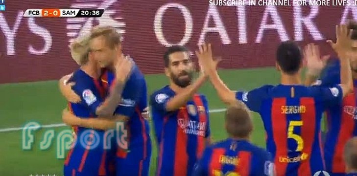 Lionel Messi Amazing Goal HD - Barcelona 2-0 Sampdoria - Trofeo Joan Gamper 10.08.2016 HD