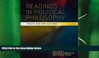 behold  Readings in Political Philosophy: Theory and Applications