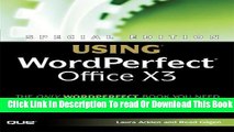 [Download] Special Edition Using WordPerfect Office X3 Paperback Free