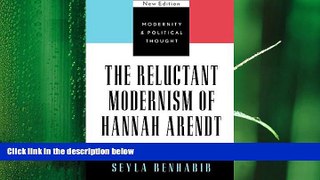 behold  The Reluctant Modernism of Hannah Arendt (Modernity and Political Thought)
