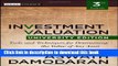 [Popular] Investment Valuation: Tools and Techniques for Determining the Value of any Asset,