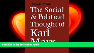 different   The Social and Political Thought of Karl Marx (Cambridge Studies in the History and