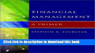 [Popular] Financial Management A Primer Paperback Free