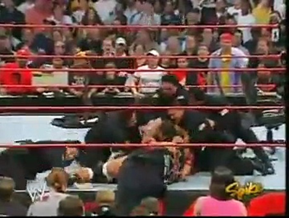 Triple H -batista face off