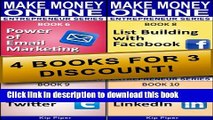 [Popular] List Building Bundle: 4 Books to Make Money Online - For Beginners and Dummies Hardcover