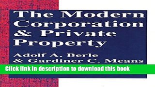 [Popular] The Modern Corporation and Private Property Hardcover Collection