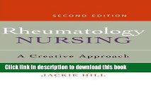 [Download] Rheumatology Nursing: A Creative Approach Paperback Free