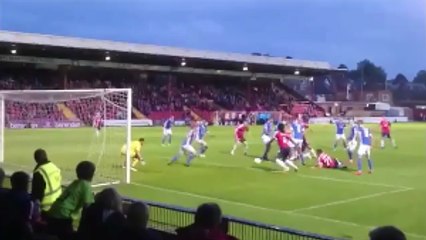 York City Score The Ugliest Goal Ever vs Macclesfield!