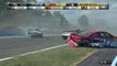 NASCAR Sprint Cup Watkins Glen 2016 Stenhouse Jr and others Huge Crash
