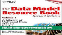 [Popular] The Data Model Resource Book: A Library of Universal Data Models for All Enterprises