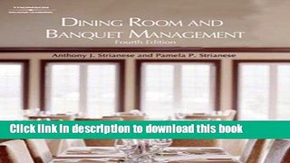 [Popular] Dining Room and Banquet Management Hardcover Collection